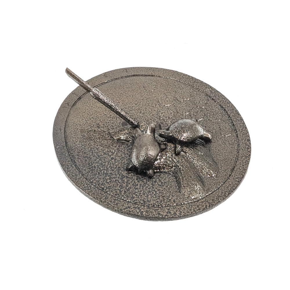 Cast Metal Turtle Sundial - Aged Bronze product image for price tracking