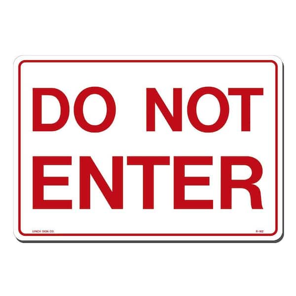 Cartello "We Are Self-isolating Please Do Not Enter" In Plastica Rigida 3mm - 150x50 Mm, Giallo Con Simbolo Pericolo Biologico - 2