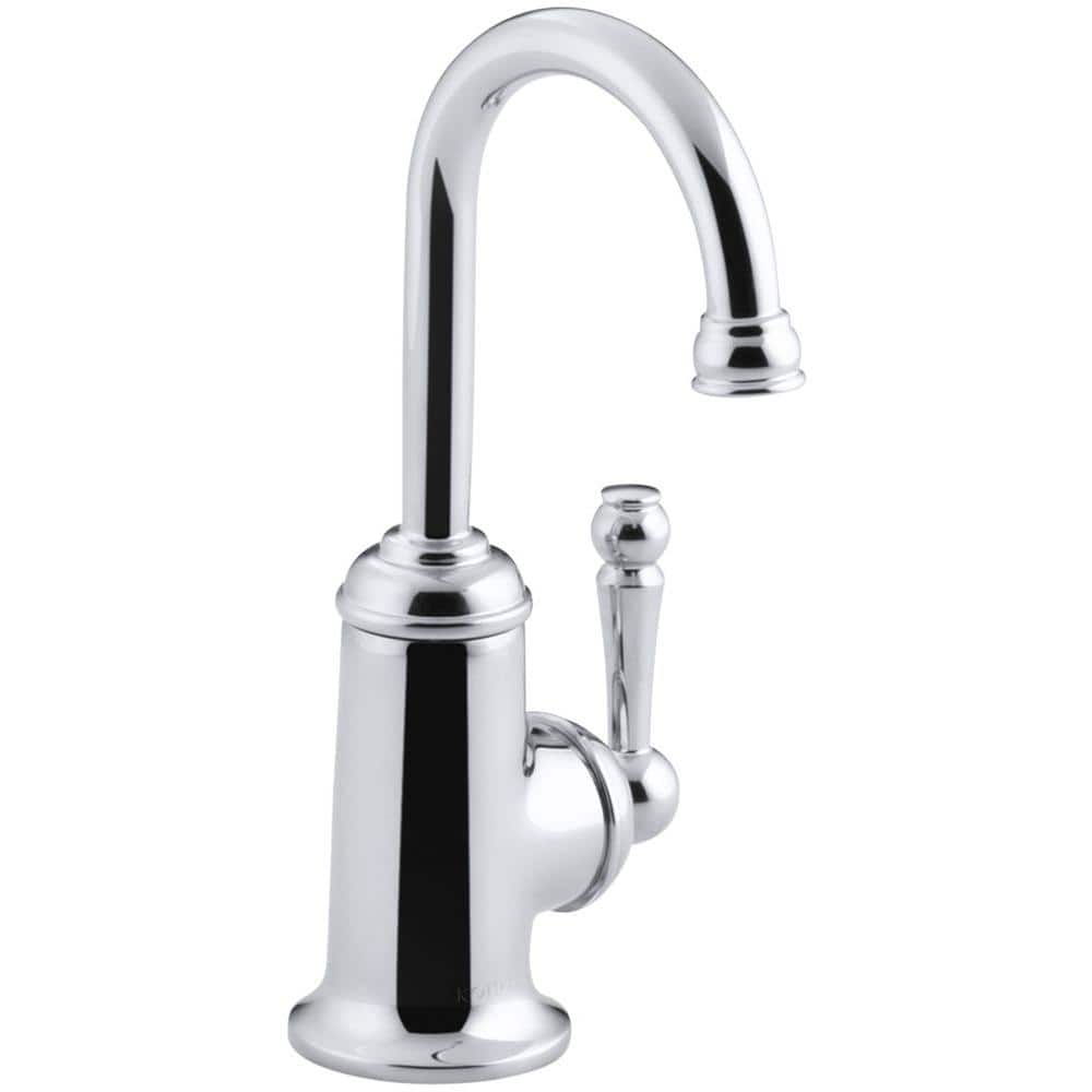 Wellspring Single-Handle Bar Faucet Traditional Design in Polished Chrome