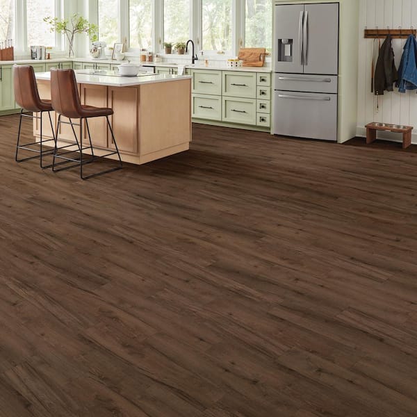 Lipian Hill Hickory 22 MIL x 8.7 in. W x 59 in. L Waterproof Click Lock Luxury Vinyl Plank Flooring (25 sq. ft./Case)
