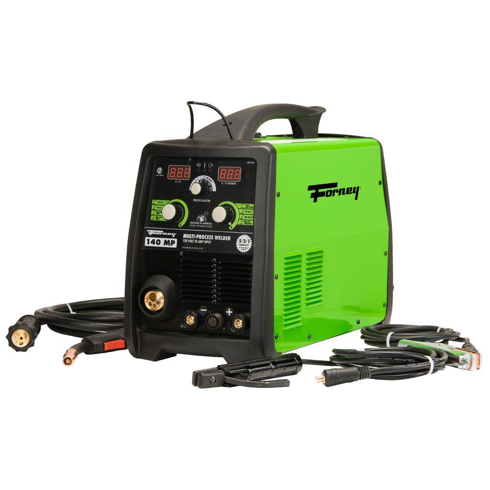 Forney 271 Easy Weld 140 MP 120-Volt 140-Amp Multi-Process Welder MIG//TIG//Arc