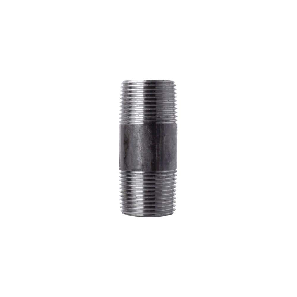 1 in. x 3 in. Black Steel Nipple price history on PriceWatchPro