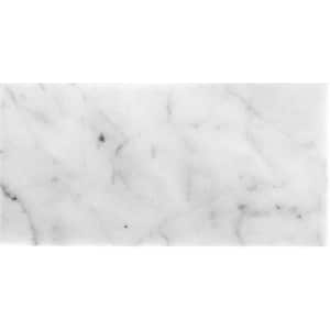 Gray 3 in. x 6 in. Honed Marble Subway Floor and Wall Tile (5 sq. ft./Case)