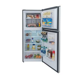 10.1 cu. ft. Top Freezer Refrigerator in Platinum Steel
