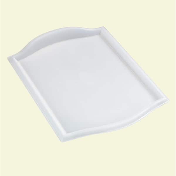 Carlisle 12 in. x 17 in. Polypropylene Bistro Serving and Food Court Tray in Translucent (Case of 12)