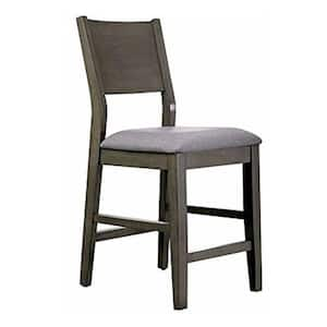 Anton II Counter Ht. Chair in Gray finish