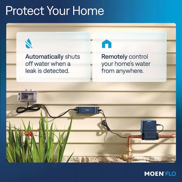 Flo 3/4 in. Smart Water Monitor and Automatic Water Shut Off Valve