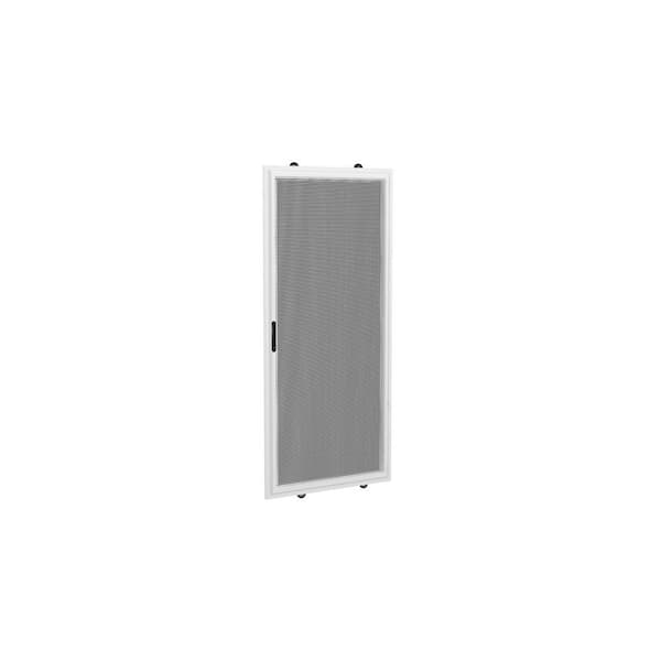 Ritescreen Knock Down 48 In X 80 In White Aluminum Sliding Screen Door Fg Kd4880momffw The