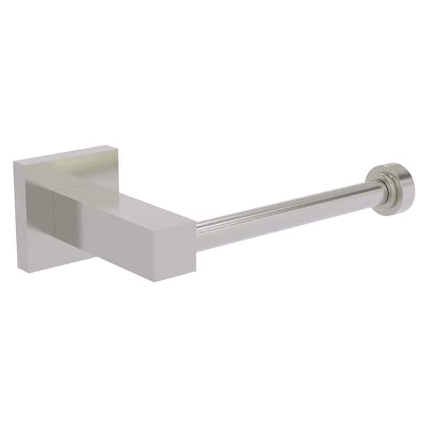 Allied Brass Dayton Euro Style Toilet Paper Holder in Satin Nickel