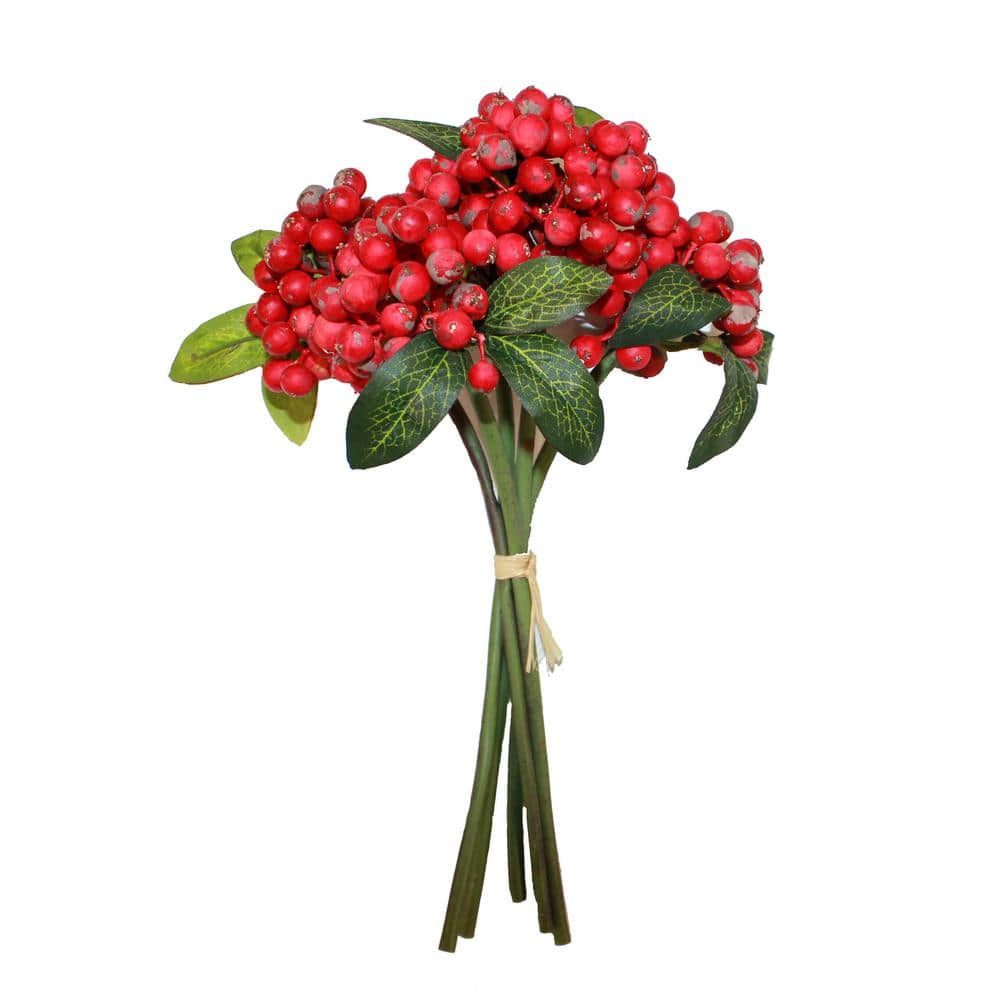 11 in Red Artificial Berry Bouquet