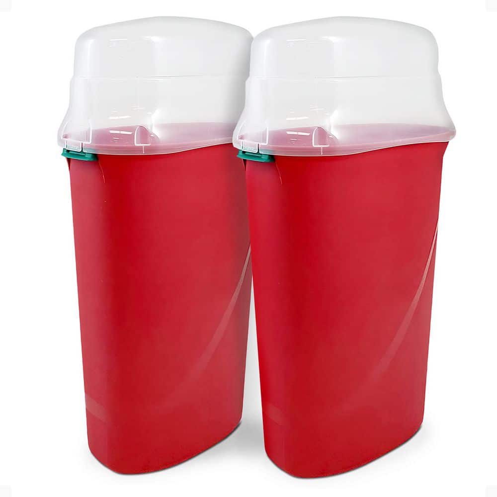 30-Inch Vertical Gift Wrap Storage Container, Wrapping Paper Bin, 2 Pack, Clear price history on PriceWatchPro