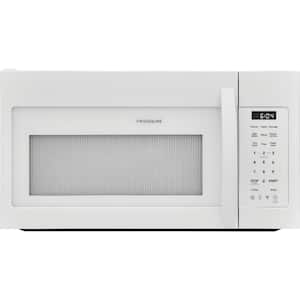 30 in Width 1.8 cu. ft. 1000 Watt Over the Range Microwave with Charcoal Filter 300 CFM in White