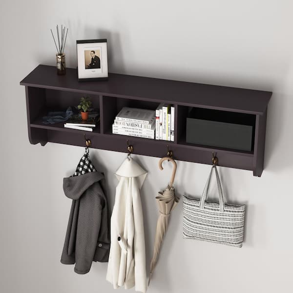 ②WWW_RACK WHAT WE WANT Whitmor Wood Stackable 2-Shelf Shoe Rack - 24 Inch - Bed