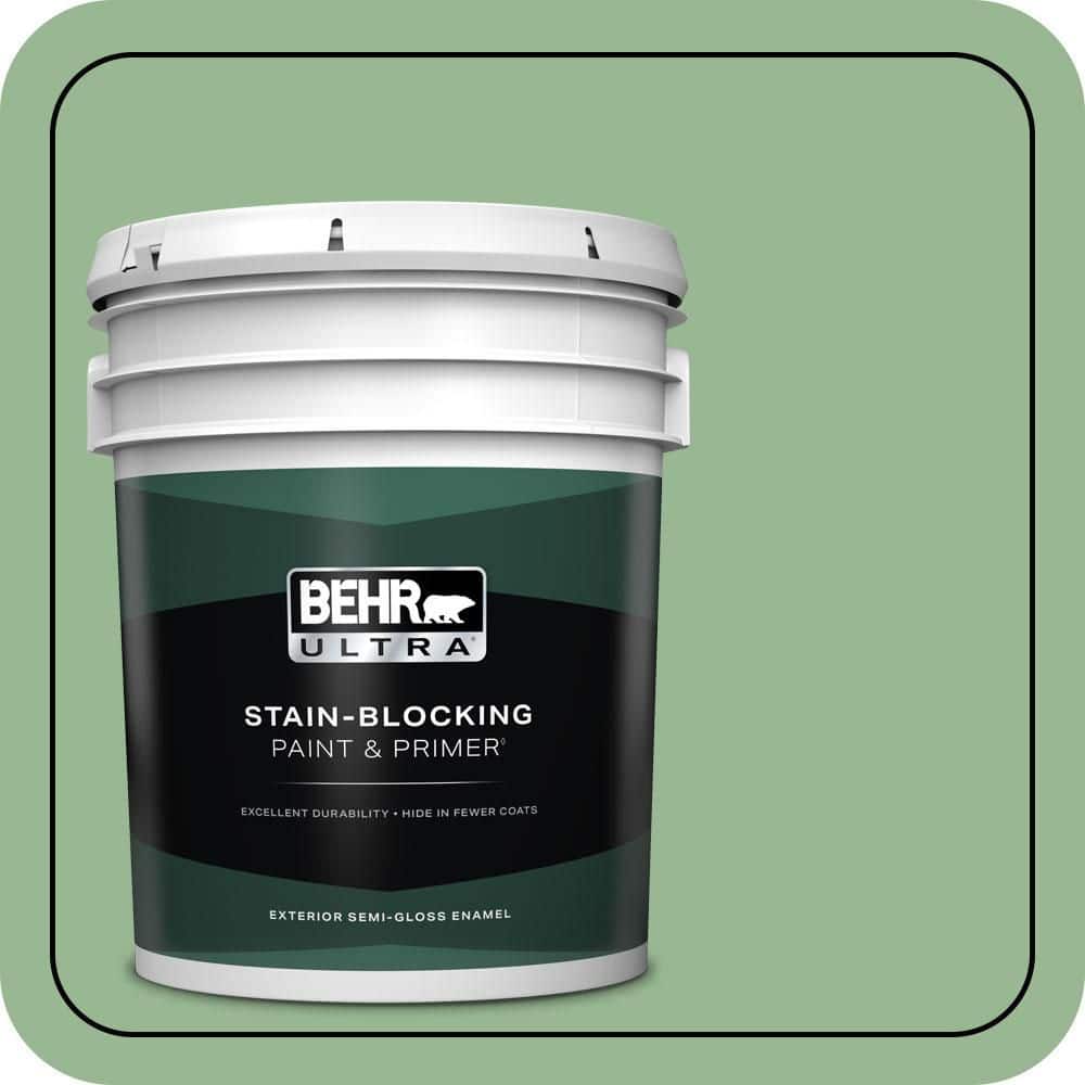 5 gal. #M400-4 Brookview Semi-Gloss Enamel Exterior Paint & Primer price history on PriceWatchPro