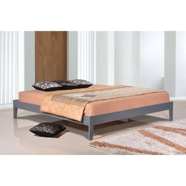 Altozzo Manhattan King Wood Platform Bed