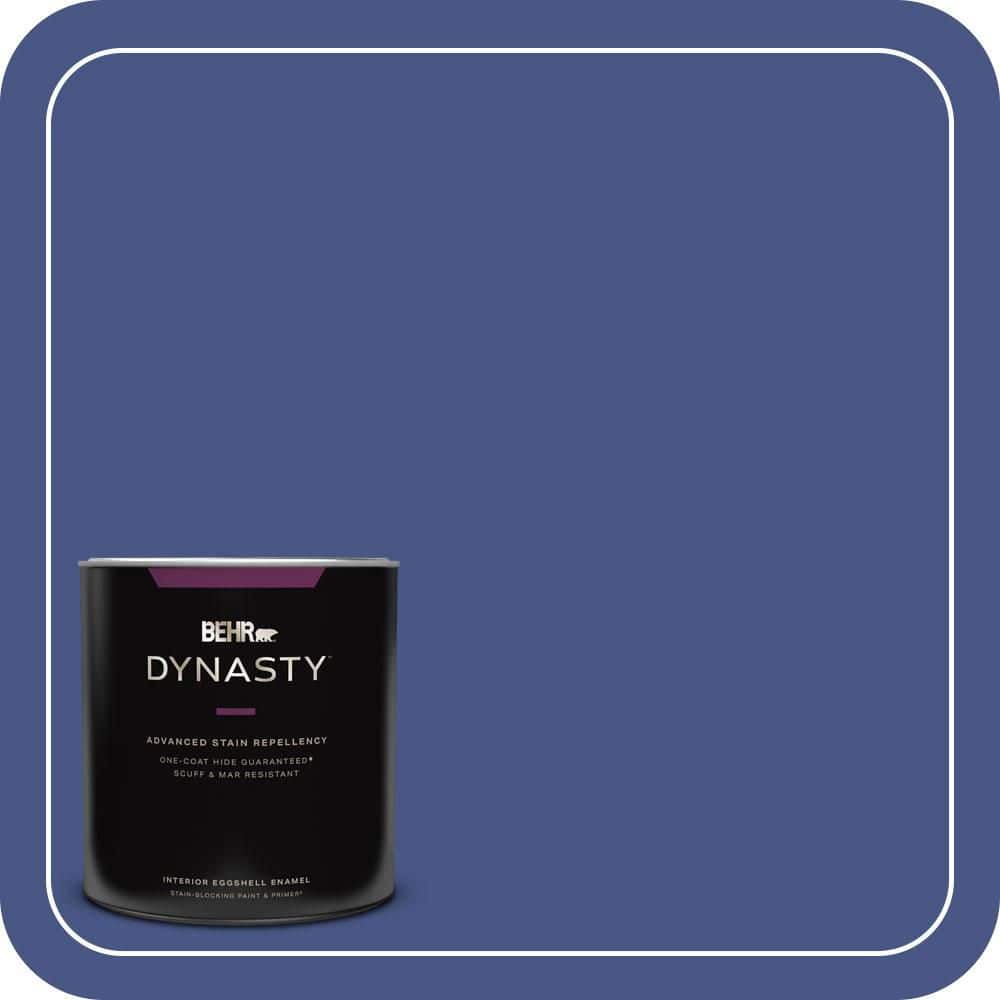 1 qt. #600B-7 Yacht Club Blue Eggshell Enamel Interior Stain-Blocking Paint and Primer price history on PriceWatchPro
