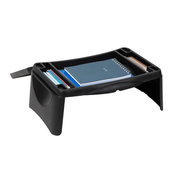 Mind Reader Adjustable Lap Desk with Storage, Portable Laptop