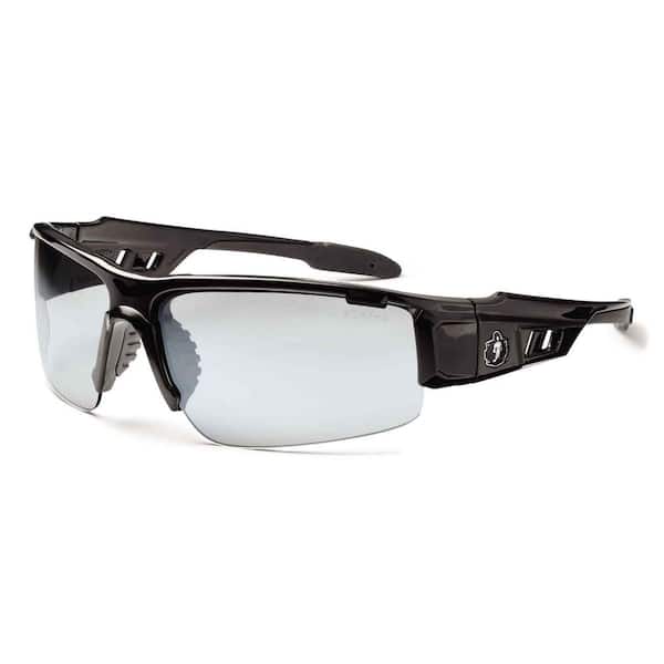 Ergodyne Skullerz Dagr Black Anti-Fog Safety Glasses, In/Outdoor Lens - ANSI Certified