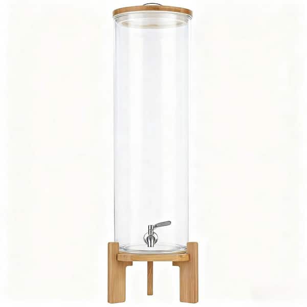 4.1 Gal. Glass Drink Dispenser with Stand