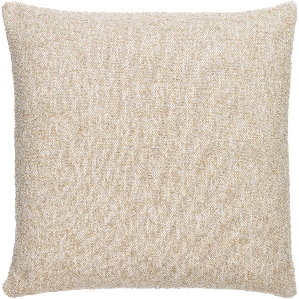 Artistic Weavers Saanvi Beige Woven Polyester Fill 18 in. x 18 in. Decorative Pillow