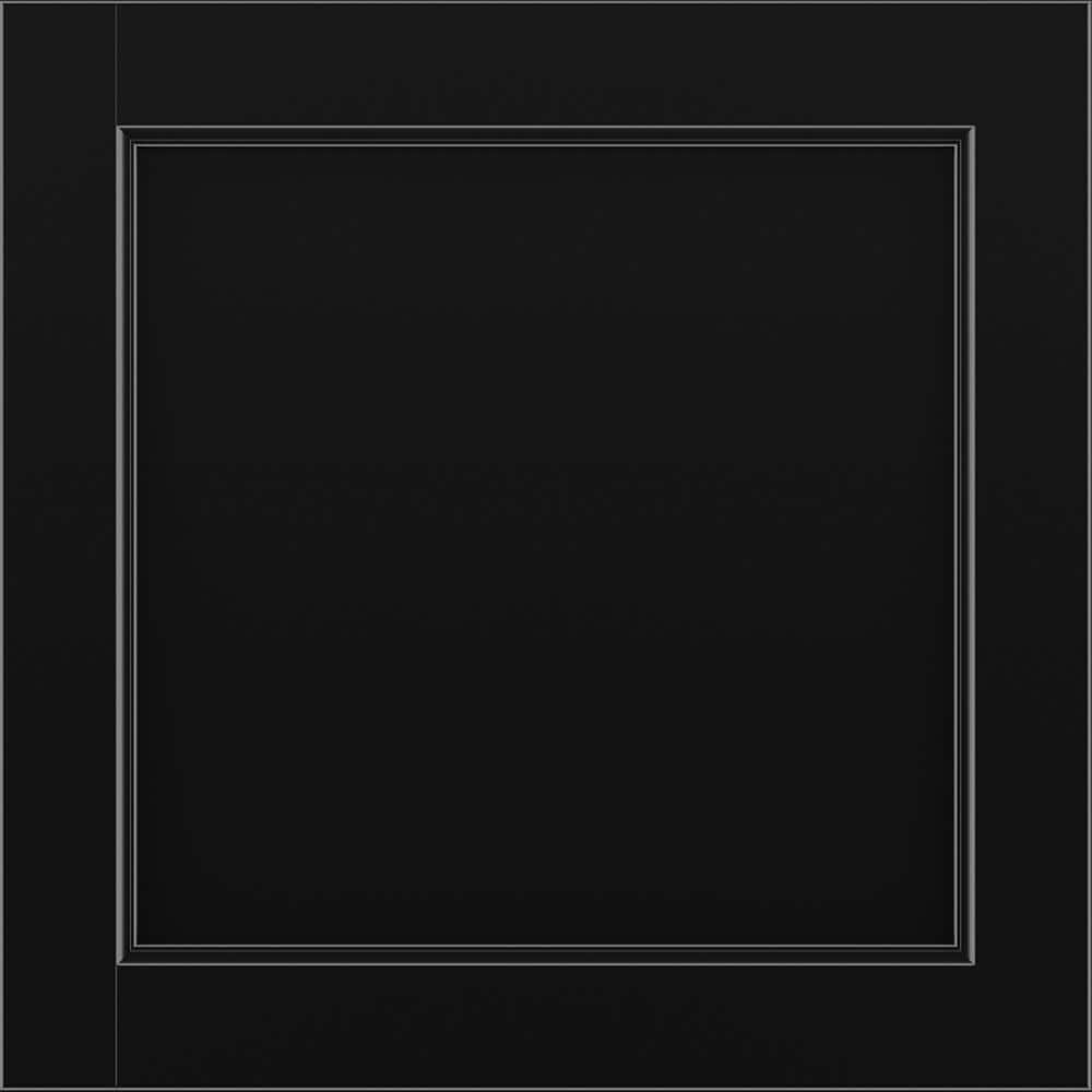 Adelaide 11 9/16-in. W x 3/4-in. D x 11 1/2-in. H in Painted Black Cabinet Door Sample price history on PriceWatchPro
