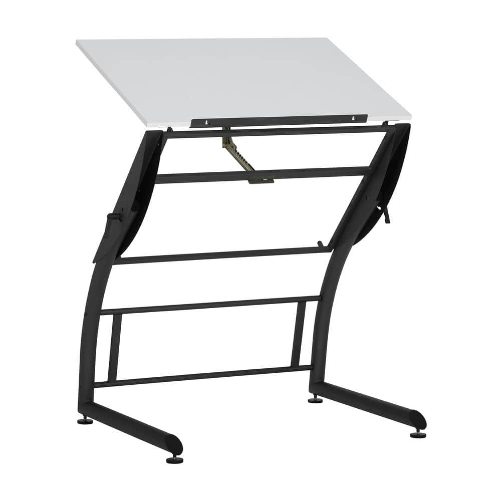 TriFlex White Adjustable Height Craft and Drawing Desk