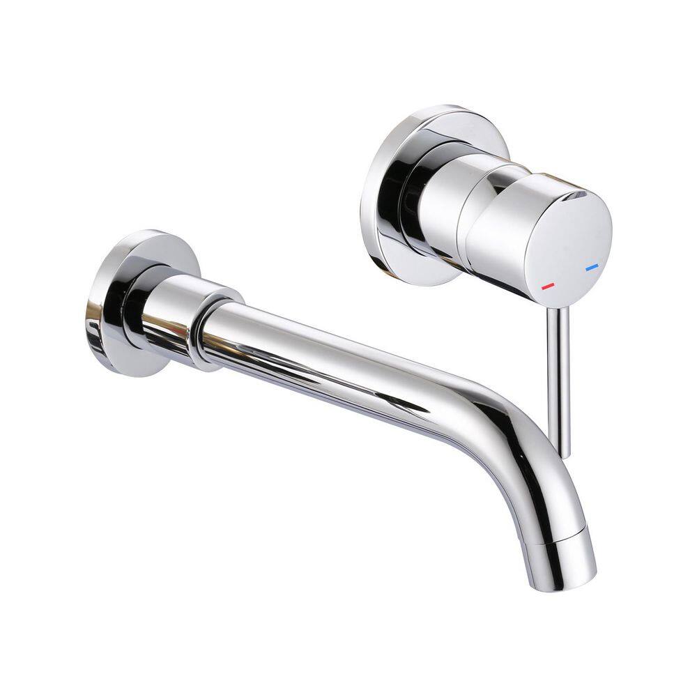 Single-Handle Wall Mounted Bathroom Faucet in Polished Chrome price history on PriceWatchPro