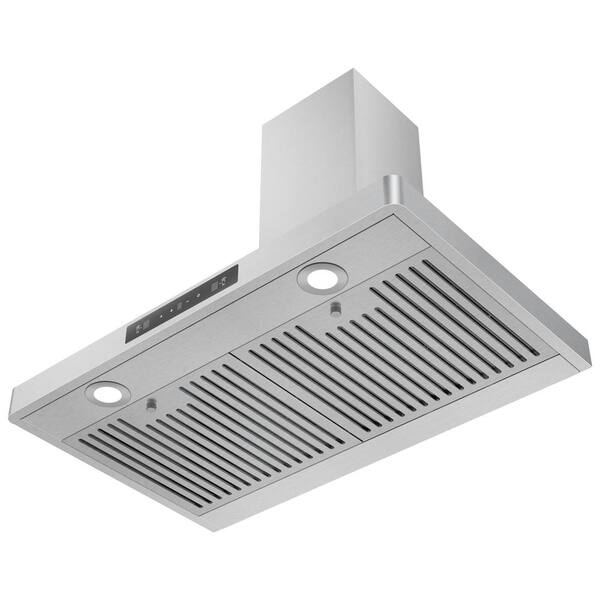 Windster 36 520 Cubic Feet Per Minute Ducted Under Cabinet Range Hood with  Mesh Filter and Light Included