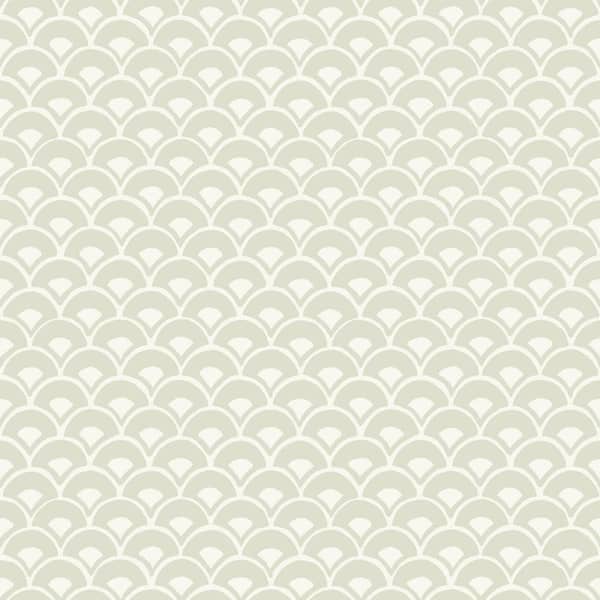 Magnolia Home by Joanna Gaines Stacked Scallops Spray and Stick Wallpaper