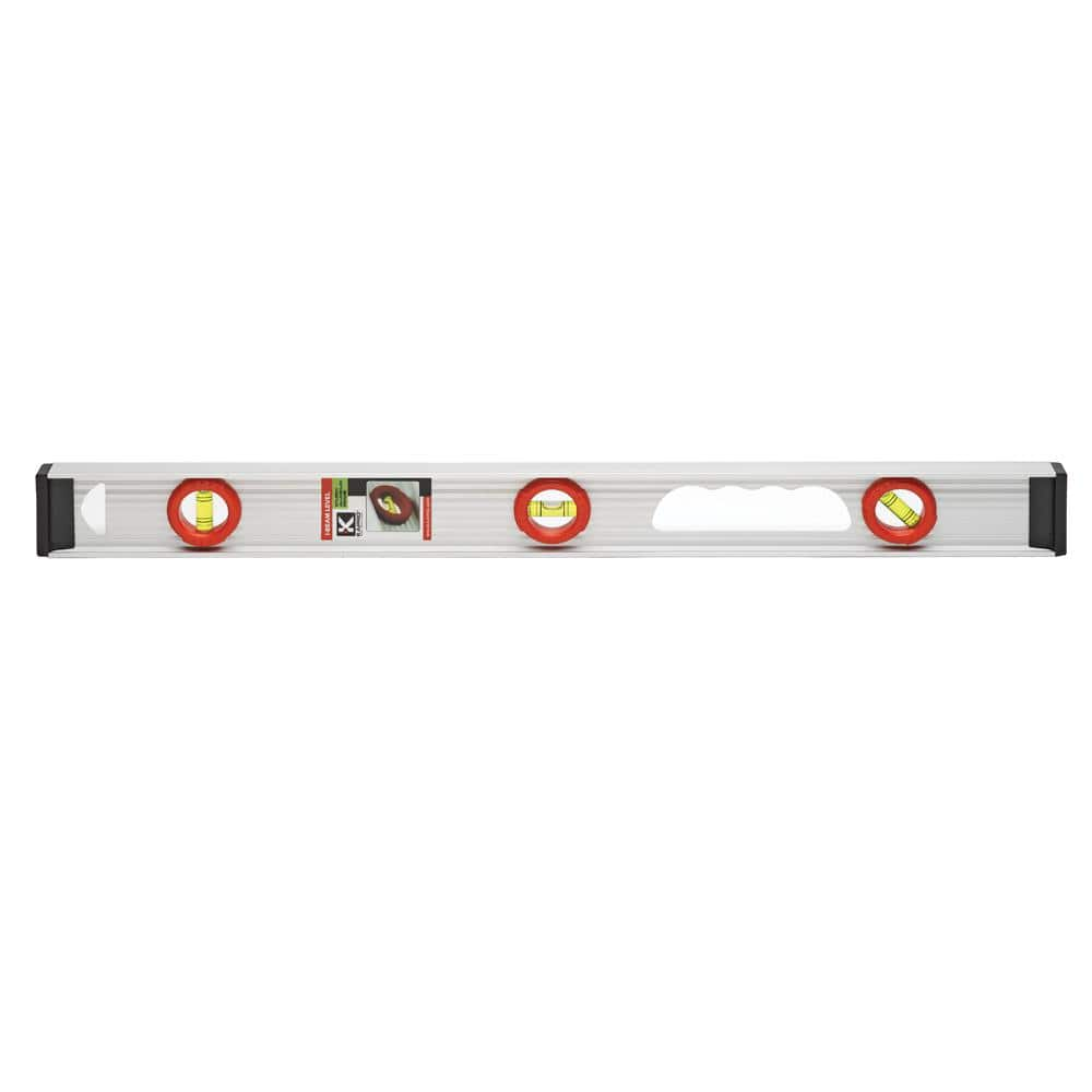 Kapro 24 in. Bubble Vial Aluminum I-Beam Level