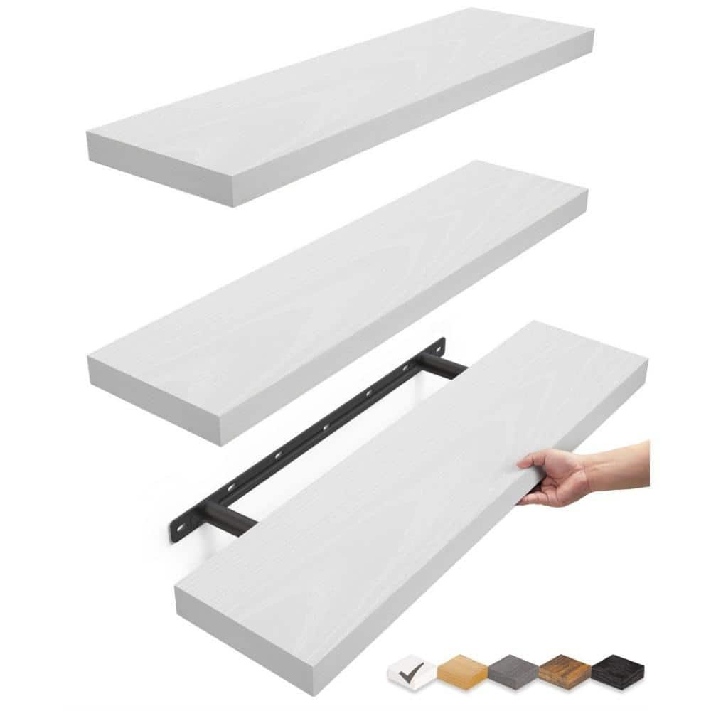 36 in. W x 9.45 in. D Floating Shelves Bathroom for Wall, Shelf