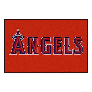 Los Angeles Angels Red 1.5 ft. x 2.5 ft. Starter Area Rug