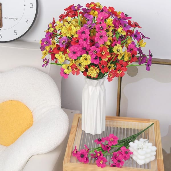 0.1 in. Artificial Multicolor Indoor/Outdoor UV Resistant Silk