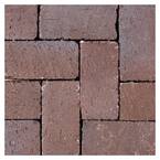 Mission Split 8 in. x 4 in. x 1.63 in. Tumbled Clay Brown Flash Paver