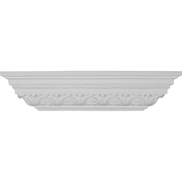 Ekena Millwork 24 in. x 5-1/2 in. x 5-1/8 in. Polyurethane Tirana Shelf Moulding