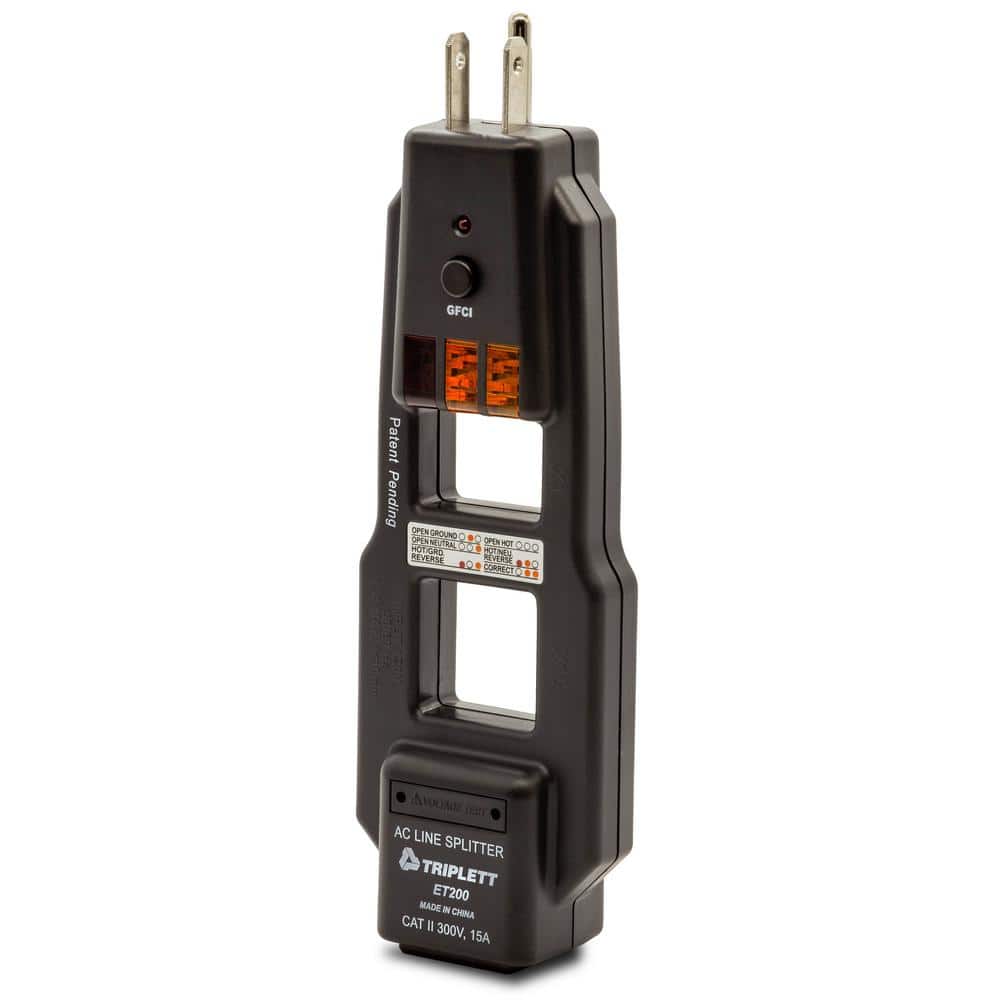 Combination AC Line Spliter and GFCI Receptacle Tester price history on PriceWatchPro