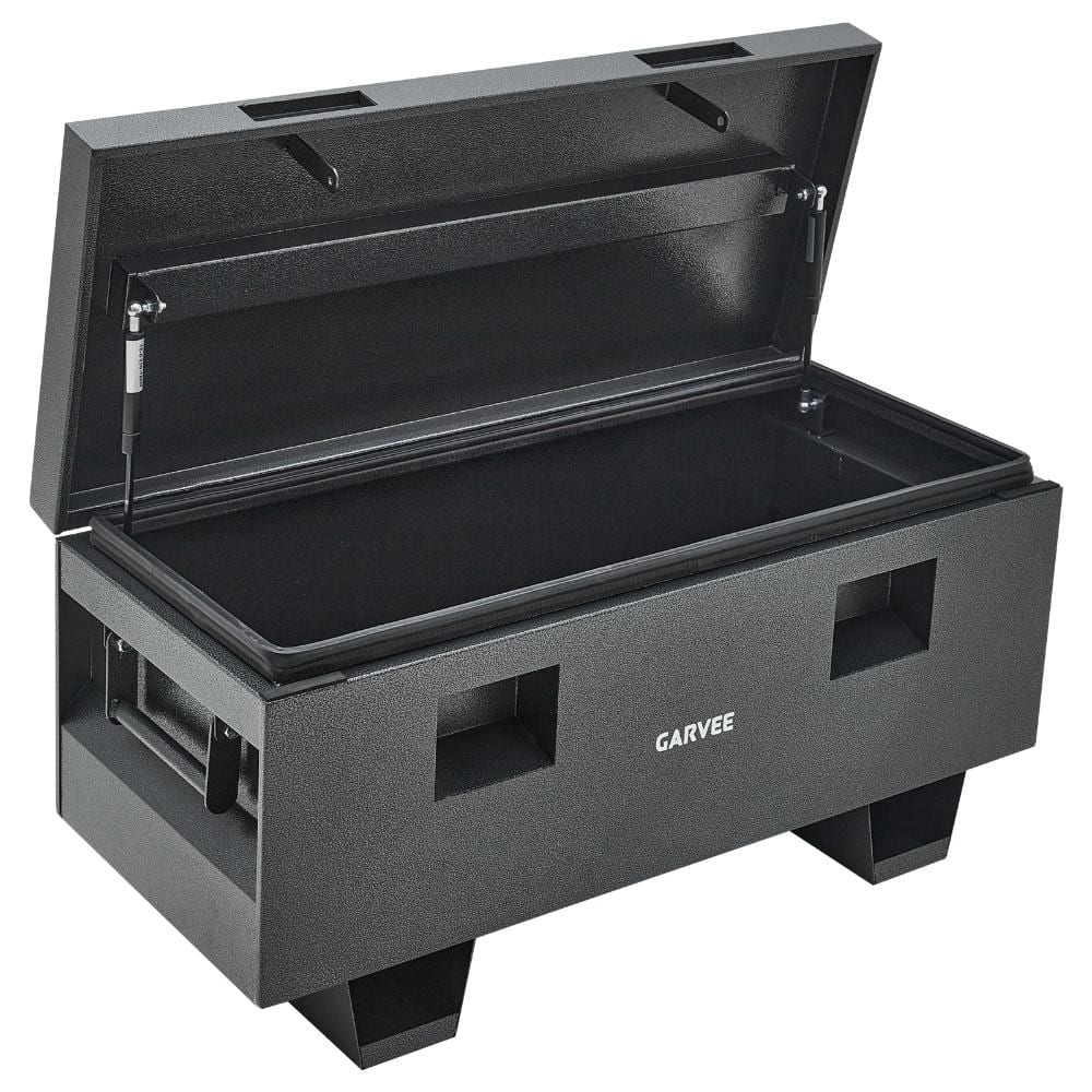 Aluminum Truck Bed Tool Storage Chest 48x20x22 Inch Waterproof Side Handles Black Pattern price history on PriceWatchPro