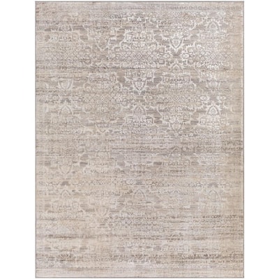 Artistic Weavers Firenze Taupe 5 ft. x 7 ft. Traditional Indoor Area Rug, Brown