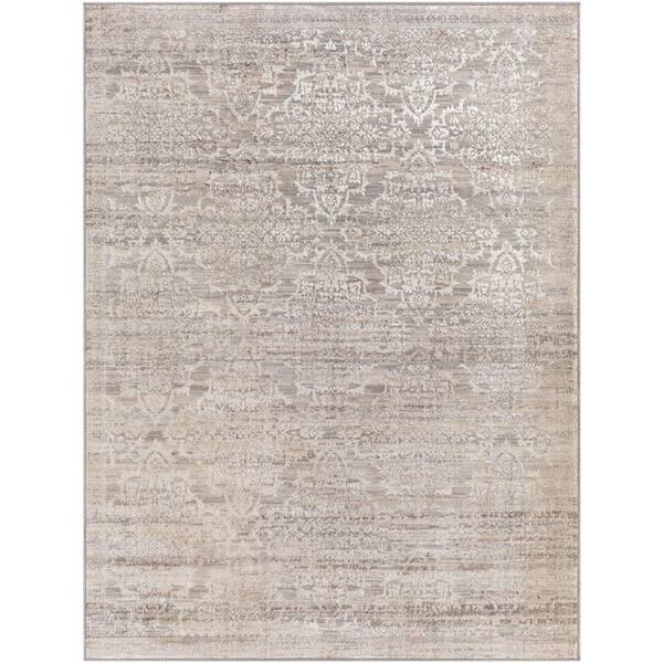 Artistic Weavers Firenze Taupe 9 ft. x 12 ft. Traditional Indoor Area Rug