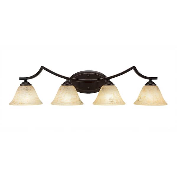 Unbranded Cleveland 8.5 in. 1-Light Dark Granite Vanity Light