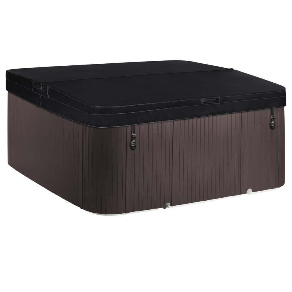 Lifesmart 7-Person Square Spa with Waterfall and LED Lights