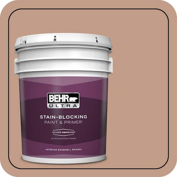 BEHR ULTRA 5 gal. #S200-4 Chestnut Bisque Extra Durable Eggshell Enamel Interior Paint & Primer