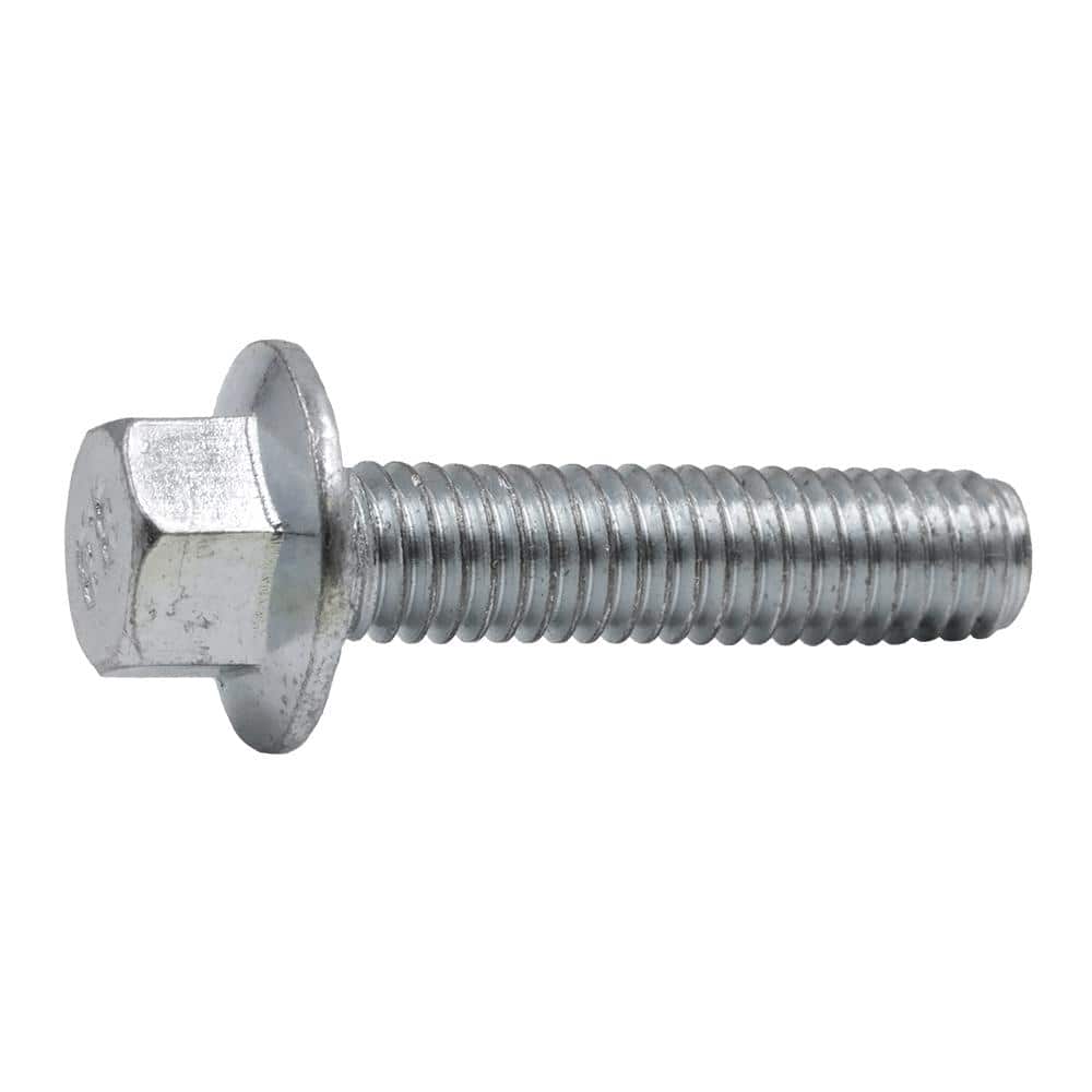 Qty 10 Stainless Steel Hex Cap Flange Bolt FT Metric M6 x 1.0 x 25M 