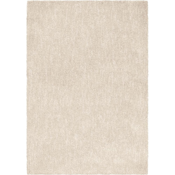 Orian Rugs Solid Cream 9 ft. x 13 ft. Area Rug