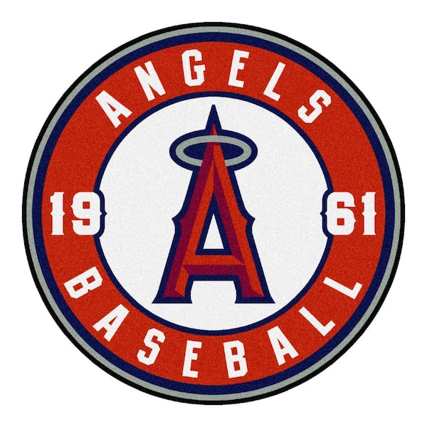 Fanmats  Anaheim Angels Baseball Mat - Retro Collection