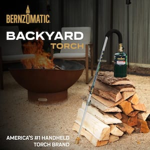 Firestarter Backyard Torch​ with Adjustable Flame Compatible with MAP-Pro Gas and Propane Gas