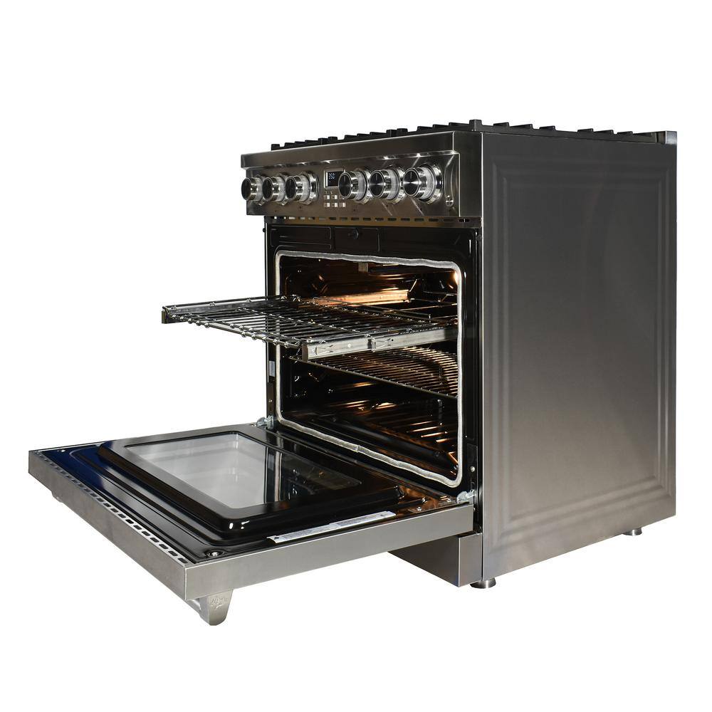 Magic Chef 36 Inch Stainless Steel Freestanding Gas Range