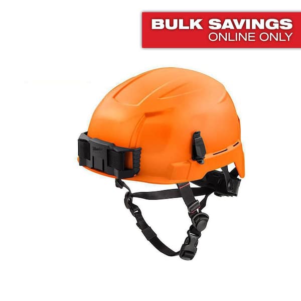 BOLT Orange Type 2 Class E Non-Vented Safety Helmet