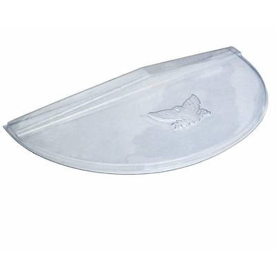 40 in. x 3-1/2 in. Polyethylene Circular Low Profile Window Well Cover