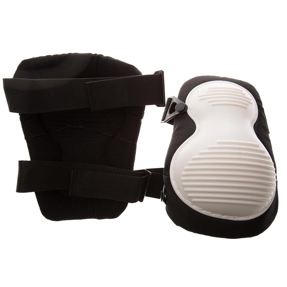  Black/White Molded Work Knee Pad (Pair)